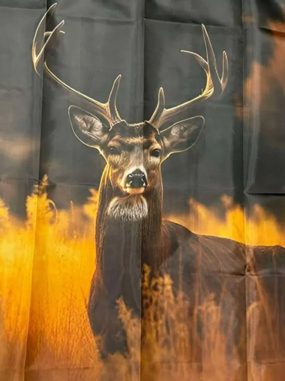🦌 Busch/Busch Light 'Welcome Deer Hunters' Banner – 3'x5' – Perfect for Outdoor